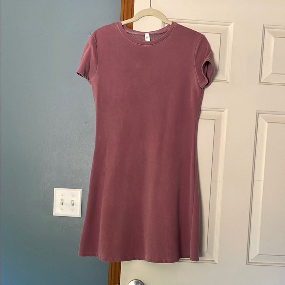 American Apparel knit hort sleeve dress